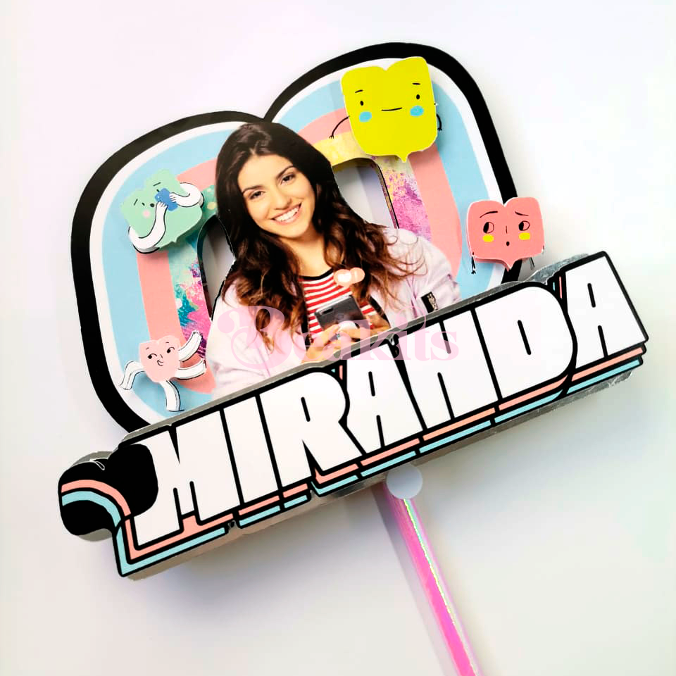 Cake Topper Diseño - Imagen 2