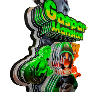 Cake topper efecto 3D + luces