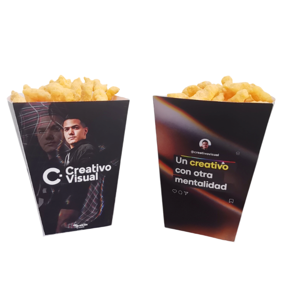 Caja pop corn - Imagen 4