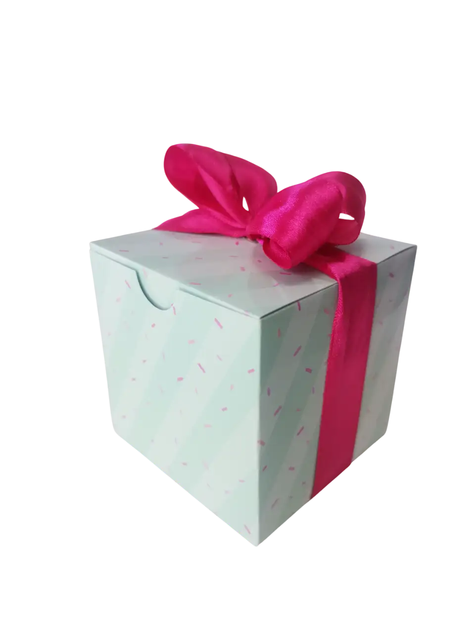 Caja cotillón mini cubo