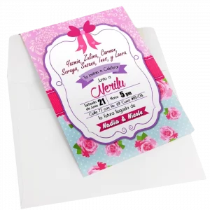 Invitación impresa